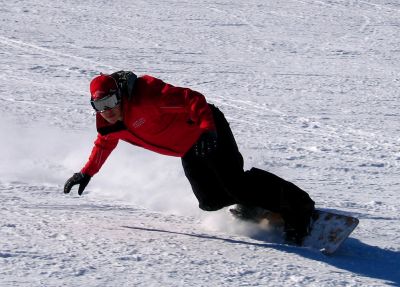 Snowboarden in Forstau